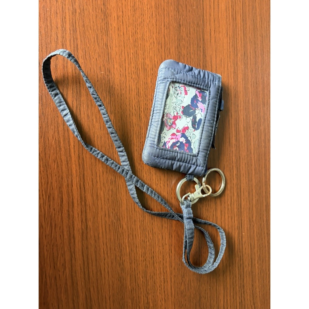 Vera Bradley Zip Pouch ID Lanyard